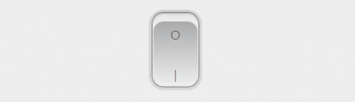 Кнопка переключатель света на чистом CSS